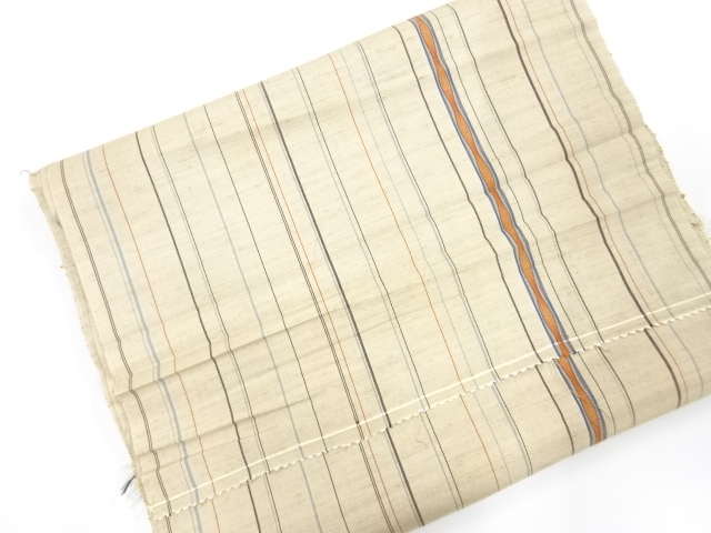 JAPANESE KIMONO / ANTIQUE BOLT FOR KIMONO / SILK / TSUMUGI